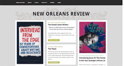 Desktop Screenshot of neworleansreview.org